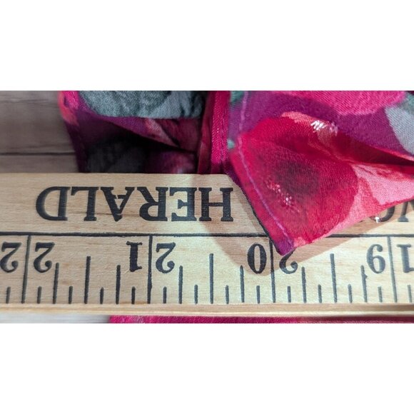 Wonder Nation Girls Metallic Chiffon Dress, size 4 pink short sleeve - Picture 8 of 8